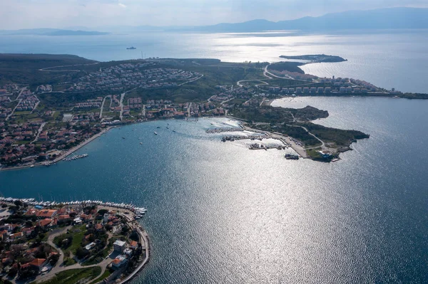 Foca Town District Turkey Izmir Province Aegean Coast — Stock Photo, Image