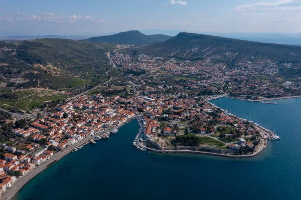 Foca Egy Város Kerület Török Izmir Tartományban Égei Tenger Partján — Stock Fotó