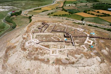 Urart Şatosu Altintepe Erzincan Türkiye 'sini mahvetti