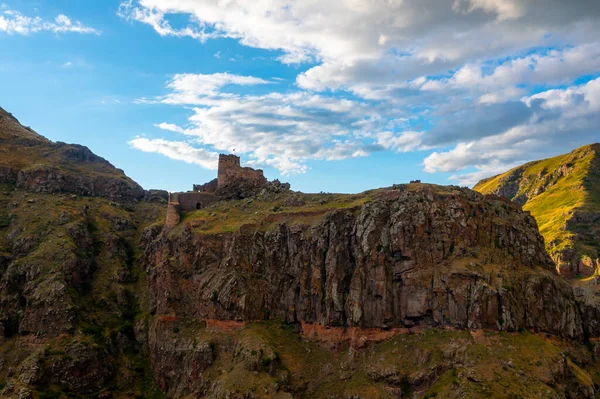 Devil Castle (Seytan Kalesi), also known as Cildiran Castle and Kal-I Devil, escape, demon fortress is also passed, Ardahan nearby Kars, Turkey