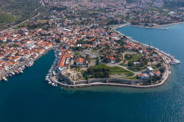 Foca Stad Och Ett Distrikt Turkiets Izmir Provins Vid Egeiska — Stockfoto