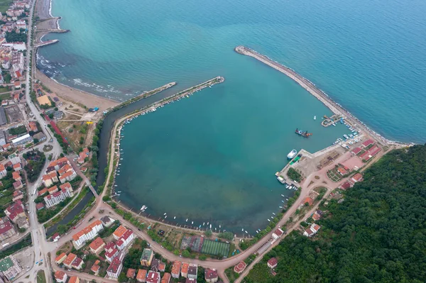 Kastamonu Province Cide District Offers Unique View Its Large Beach — Stock Photo, Image