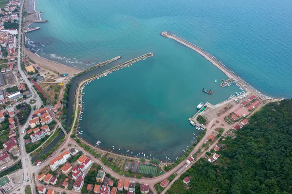 Kastamonu Province Cide District Offers Unique View Its Large Beach — Fotografia de Stock