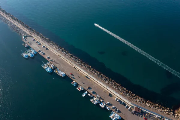 Drone Schieten Sile Kasteel Zijn Omgeving Sile Istanbul Kalkoen — Stockfoto