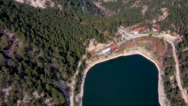 Sunnet Lake Este Districtul Goynuk Bolu Turcia — Videoclip de stoc