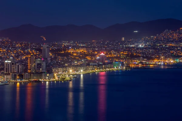 Kordon Alsancak Izmir City Hermosa Vista Ciudad Izmir Turquía — Foto de Stock