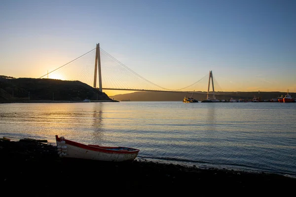 Bosphorus Híd Yavuz Sultan Selim Híd — Stock Fotó