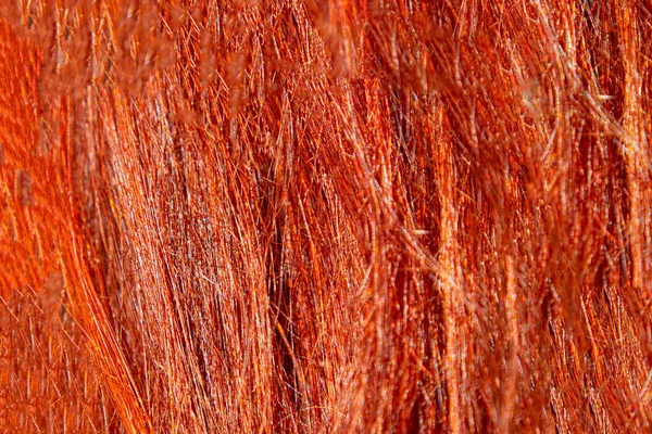 Фон Яскраво Червоного Жіночого Волосся — стокове фото