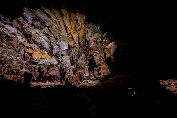 Boxwork formation inside Wind Cave National Park in the Black Hills of South Dakiota — Stock Photo, Image