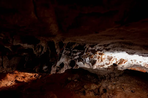 Boxwork formation inside Wind Cave National Park in the Black Hills of South Dakiota — Stock Photo, Image