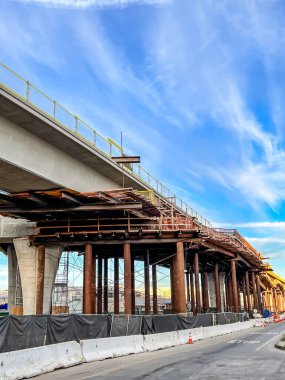 Çevre yolu inşaatı için destek ve destek sağlandı