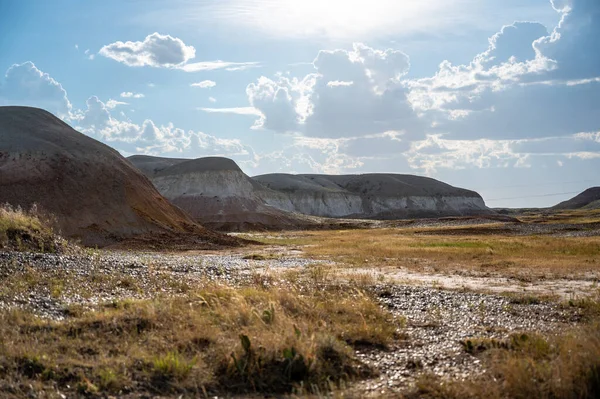 Stryktåliga Landskap Wakonda Agate Sängar Gemensamma För Rock Jakt — Stockfoto