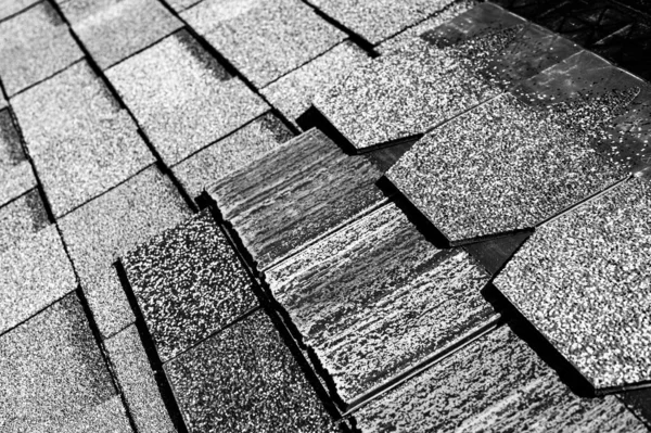 Assorted Selection Synthetic Roof Shingles Pick New Style High Quality — Stok Foto