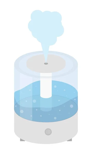 Humidificador para mantener un ambiente cómodo en la habitación. — Archivo Imágenes Vectoriales