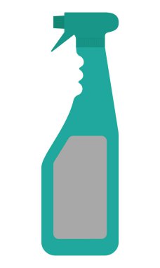 Evin yüzeyini temizlemek için sprey tabanca. Deterjan sıvısı sıkmak için araç