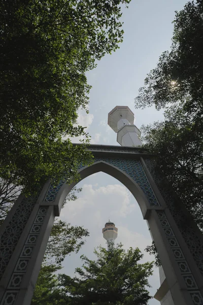 Bandung Java Ocidental Indonésia Setembro 2019 Portão Mesquita Bandung Raya — Fotografia de Stock