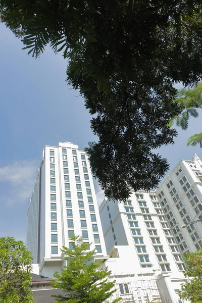Bandung West Java Indonesia October 2019 High Building Low Angle — Stock Photo, Image