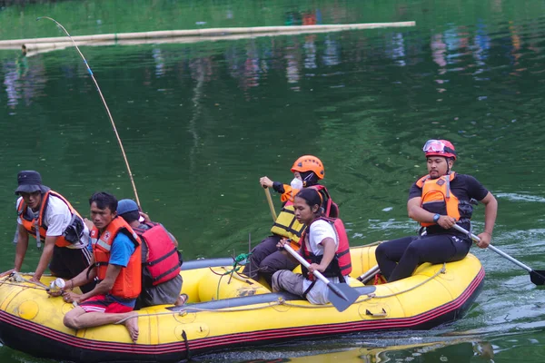 Sukabumi West Java Indonesië Oktober 2021 Een Groep Indonesische Opsporings — Stockfoto