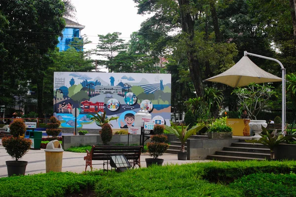 Bandung Westjava Indonesien Januar 2022 Bandung Historical Park Oder Taman — Stockfoto