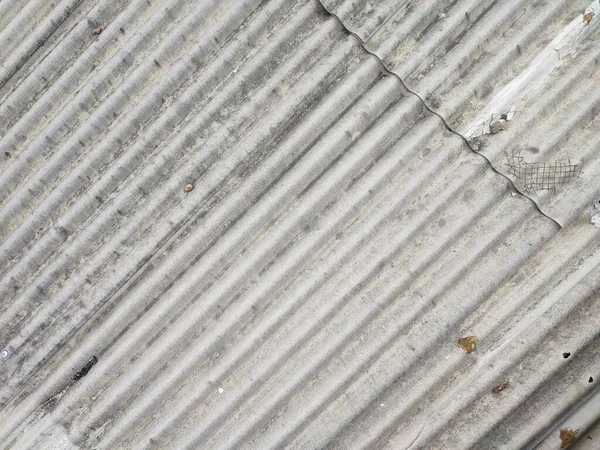 Defokussierter Abstrakter Hintergrund Des Schmutzigen Asbestdachs Dachstruktur Aus Abest Für — Stockfoto
