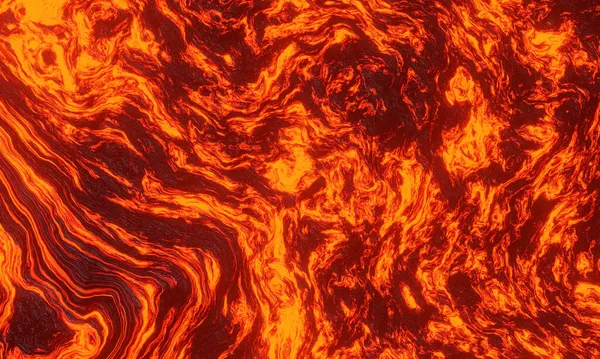 Reso Sfondo Lavico Astratto Magma Vulcanico — Foto Stock