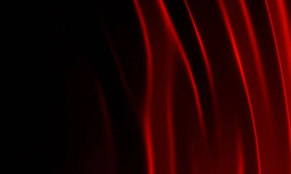 Візуалізація Червоно Чорний Абстрактний Хвильовий Фон — стокове фото