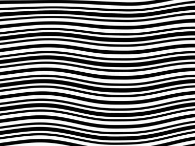 Soyut siyah beyaz tabaka. Jeolojik yapı. Kaya katlama.