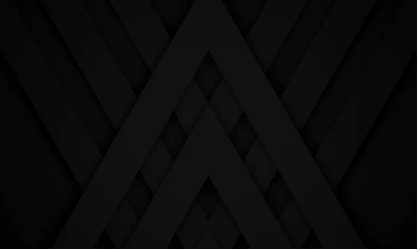 Rendered Abstract Black Geometric Background — Stock Photo, Image