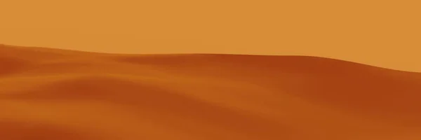 Topografia Deserto Renderizada Duna Areia Ilustração Abstrata Terreno — Fotografia de Stock