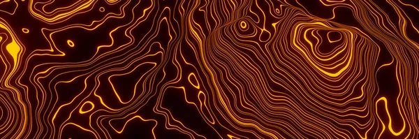 Topographic Contour Lines Abstract Mountain Illustration — Stock Fotó