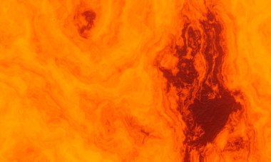 Soyut erimiş magma. Lav arkaplanı.