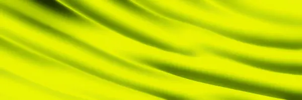 Рендерингова Абстрактна Хвиля Зелений Градієнтний Фон — стокове фото