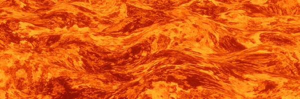 Renderizado Fundo Abstrato Lava Magma Vulcânico — Fotografia de Stock