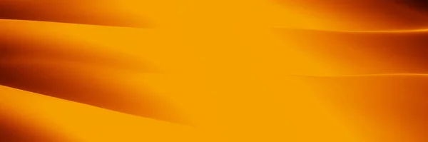 Рендеринг Абстрактной Волны Оранжевый Черный Градиентный Фон — стоковое фото
