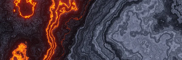 Absztrakt Lehűtött Lávát Adott Vulkanikus Kőzet Háttér — Stock Fotó
