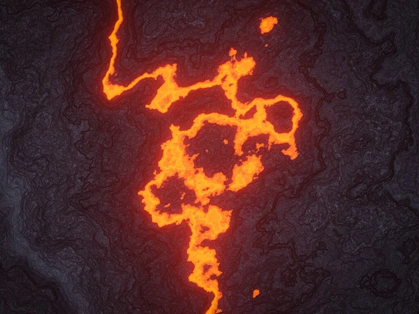 Kiolvasztott Absztrakt Hűtött Láva Háttér Vulkanikus Kőzetszerkezet — Stock Fotó