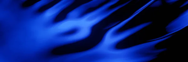 Абстрактний Хвильовий Фон Сині Брижі — стокове фото
