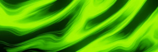 Абстрактний Хвильовий Фон Зелені Брижі — стокове фото