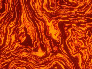 Soyut alev. Resmedilmiş arkaplanı ateşle.