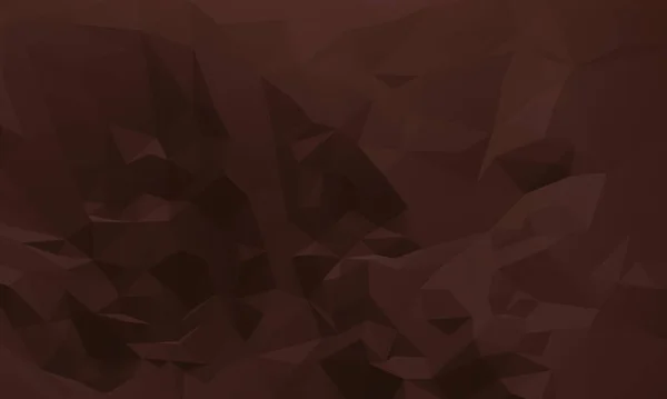 Візуалізація Коричневого Низького Багатокутника Кам Яного Рельєфу — стокове фото
