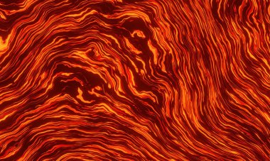 Soyut alev. Resmedilmiş arkaplanı ateşle.