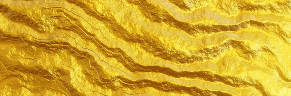 Rendering Abstrakten Goldhintergrund Goldene Textur — Stockfoto