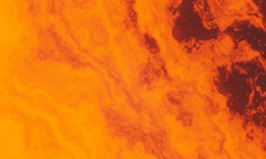 3D soyut volkanik lav arkaplanı oluşturuldu