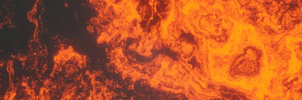 Rendered Abstract Volcanic Lava Background — Stock Fotó