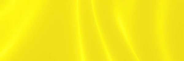 Fundo Amarelo Abstrato Onda Pano — Fotografia de Stock