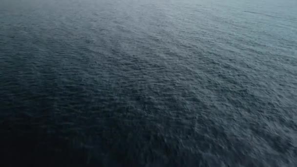 Вид на Черное море — стоковое видео