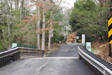 Kırsal bölgelerdeki bu köprü 2 yıl boyunca kapatıldı..