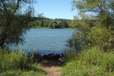Burası Galena Gölü, Peace Valley Park, Bucks County, PA.