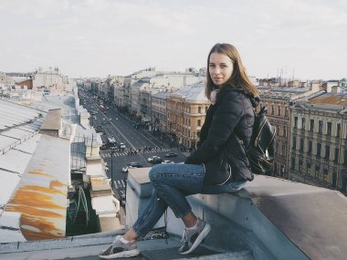 Saint Petersburg 'da çatı turu