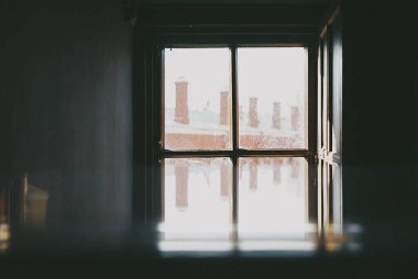 Binadaki pencere, penceredeki ışık